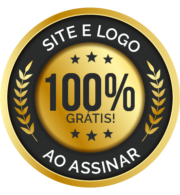 Site e logo grátis ao assinar