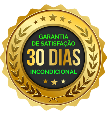 Garantia de Satisfação de 30 dias